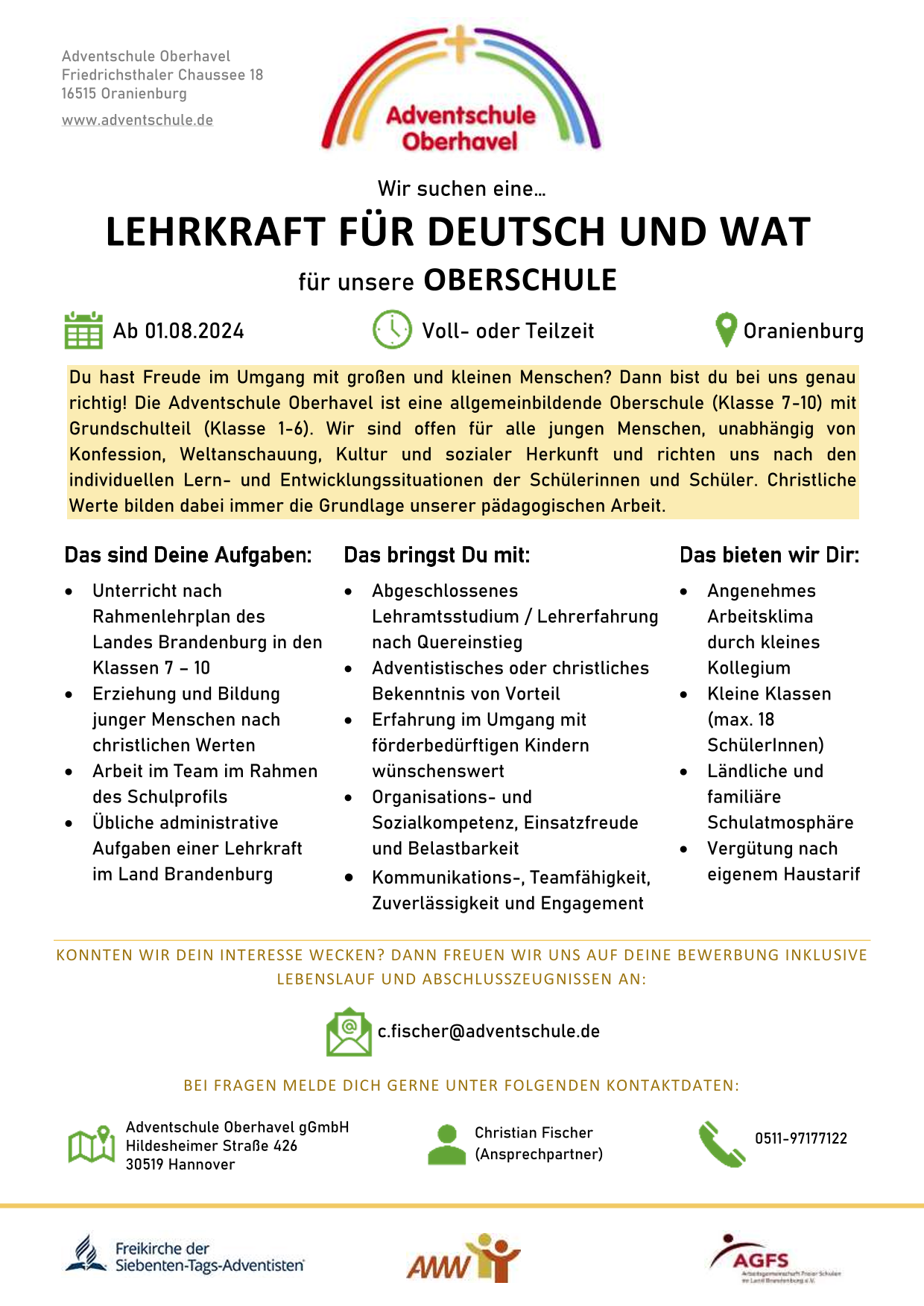 aso 2024-03 Stellenausschreibung_Lehrkraft_Deutsch-WAT-1